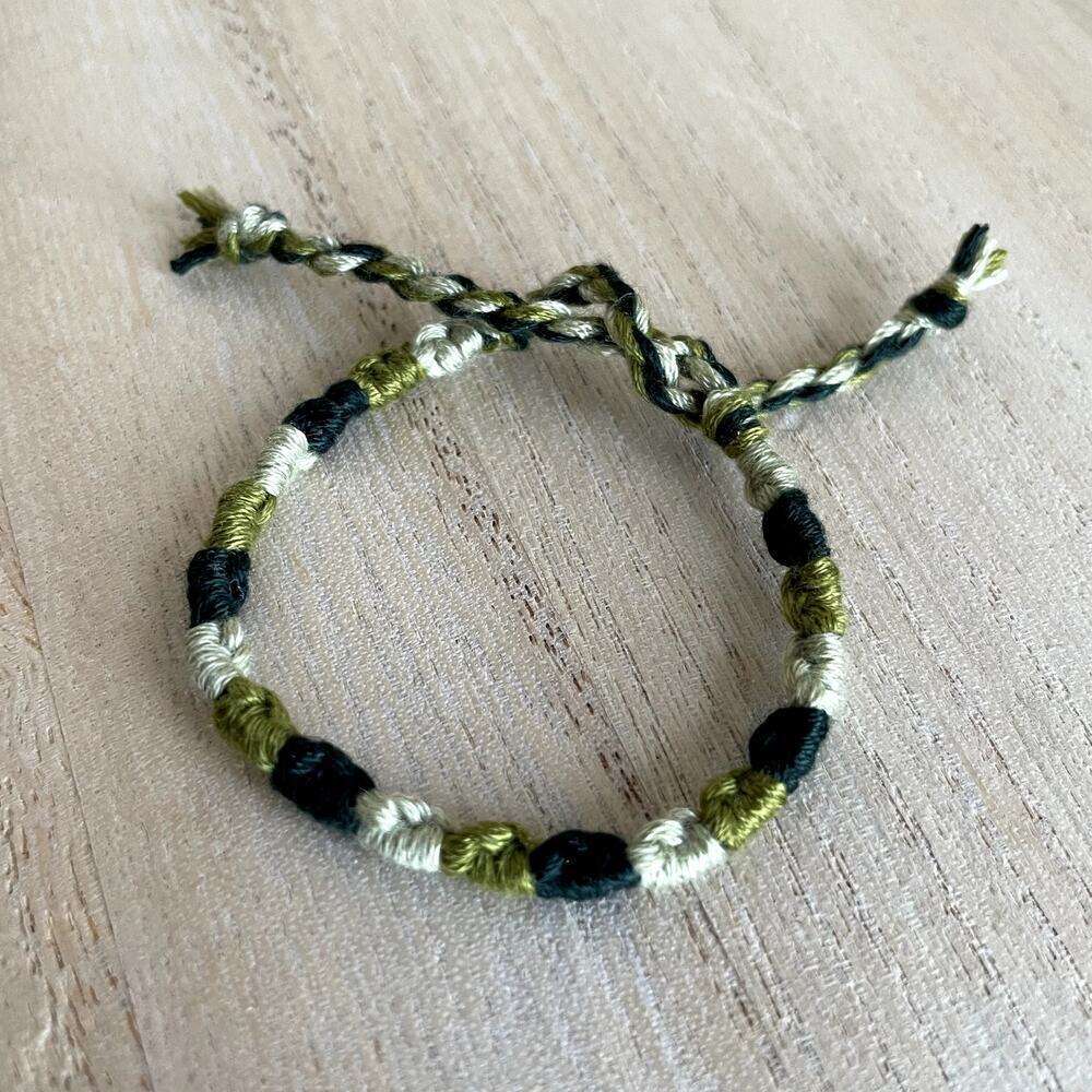 Despina Bracelet anklet trendy comfortable tie embroidery thread woven gift